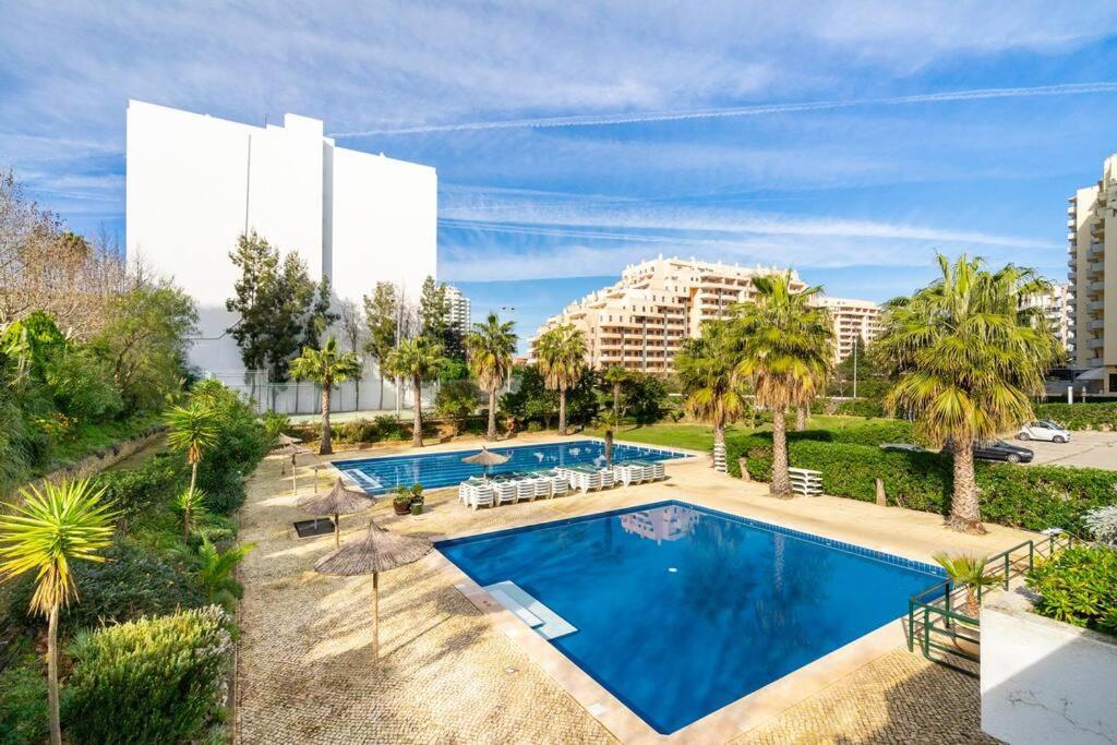 Praia Da Rocha, 4G Jardins Da Rocha, Sunny Studio, Air Conditioning, Two Pools, Internet, Parking, By Ig Portimao Luaran gambar