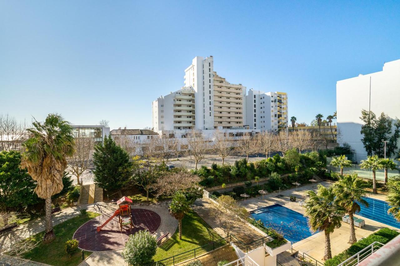 Praia Da Rocha, 4G Jardins Da Rocha, Sunny Studio, Air Conditioning, Two Pools, Internet, Parking, By Ig Portimao Luaran gambar