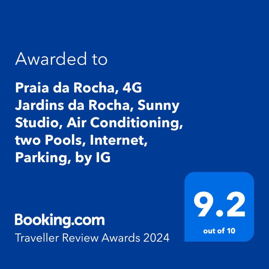 Praia Da Rocha, 4G Jardins Da Rocha, Sunny Studio, Air Conditioning, Two Pools, Internet, Parking, By Ig Portimao Luaran gambar